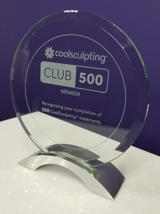 CoolSculpting trophy coolsmooth